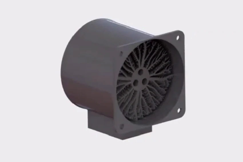 Topology Optimized Design of Coral Fins for Heat Sink Topology Optimized Design of Coral Fins for Heat Sink