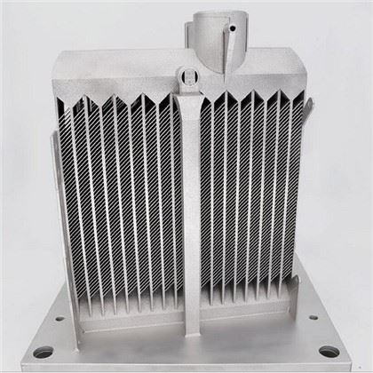 Aliuminio 3D spausdinimo automobilio radiatorius